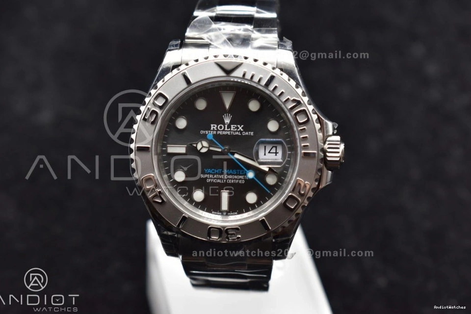 1264 Yacht-Master 126622 VSF 1:1 Dial Sustainable VS SS Bracelet Gray Best Edition on Steel 904L 0805